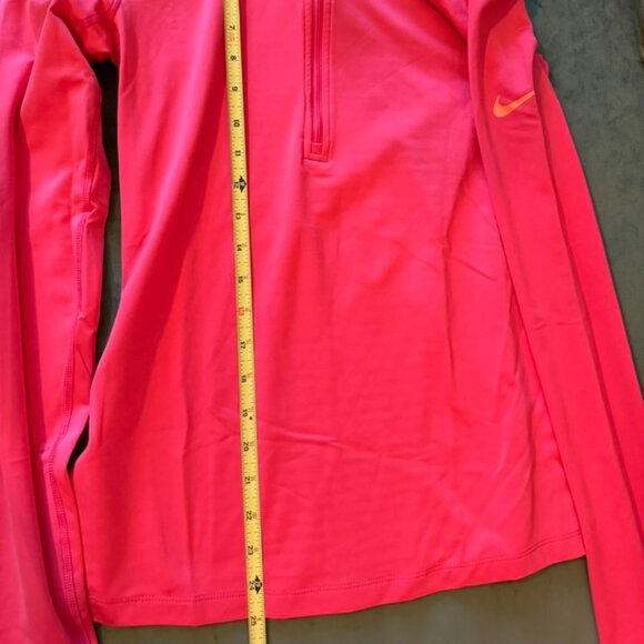 Nike Dri Fit Workout Top Base Layer Long Sleeve Quarter ¼ Zip Jacket - Picture 4 of 9